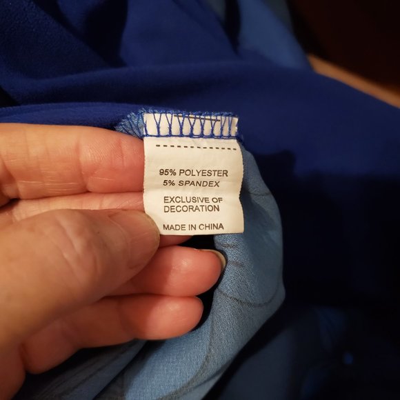 BGTEEVER Women Plus Size XXL Bold Floral Print Blouse Decor Buttons - Picture 4 of 5